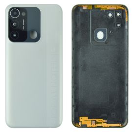 Задня частина корпусу Tecno Spark 8C Diamond Gray (з склом камери)