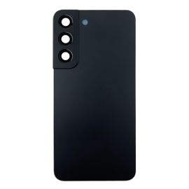 Задня частина корпусу Samsung Galaxy S22 5G SM-S901 Phantom Black (з склом камери)