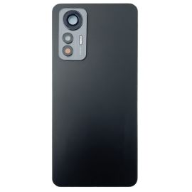 Задня частина корпусу Xiaomi 12 Lite Black (з склом камери)