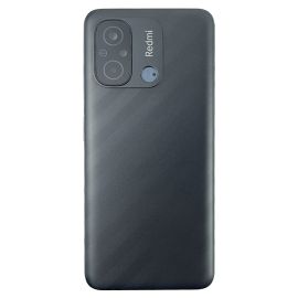 Задня частина корпусу Xiaomi Redmi 12C Graphite Gray (Black) (з склом камери)