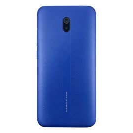 Задня частина корпусу Xiaomi Redmi 8A Blue (з склом камери)