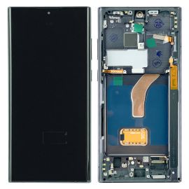 Дисплей Samsung Galaxy S22 Ultra 5G SM-S908 OLED with frame Black (YK, Small LCD)