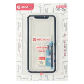 Тачскрін OCA Pro для iPhone 11 (6.1") з рамкою OR + OCA (без мікросхеми)