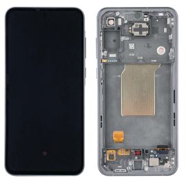 Дисплей Samsung Galaxy A55 SM-A556 OR 100% (Service Pack) with frame Navy (Black)
