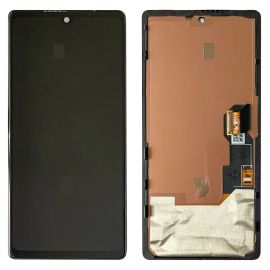 Дисплей Google Pixel 6A complete OLED with frame Black (Small LCD)