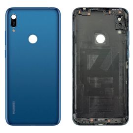 Задня частина корпусу Huawei Y6 2019 Blue (з склом камери)