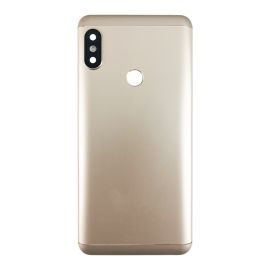 Задня частина корпусу Xiaomi Redmi Note 5 / Note 5 Pro Gold  (з склом камери)