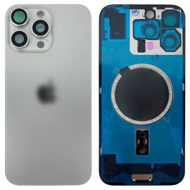 Кришка задня iPhone 16 Pro Max Natural Titanium (з рамкою) Original (PRC)