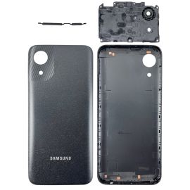 Задня частина корпусу Samsung Galaxy A03 Core SM-A032F Black (з склом камери)