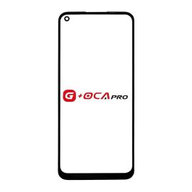 Скло дисплея OCA Pro для Realme 7i Black + OCA (для переклеювання)