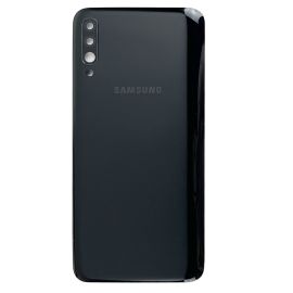 Задня частина корпусу Samsung Galaxy A70 SM-A705 Black (з склом камери) Original (PRC)