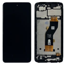 Дисплей Tecno Spark 20C (BG7n) complete with frame Black