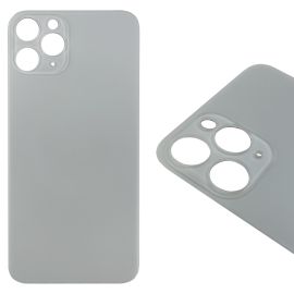 Кришка задня iPhone 11 Pro Silver (великий виріз під камеру) Copy
