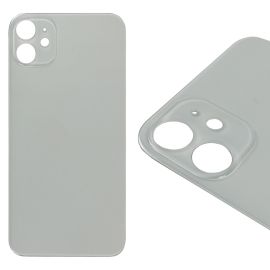 Кришка задня iPhone 11 White (великий виріз під камеру) Copy