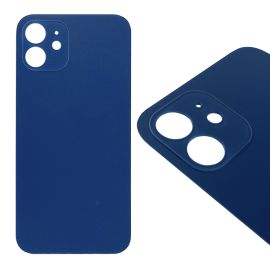 Кришка задня iPhone 12 Blue (великий виріз під камеру) Copy