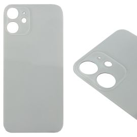 Кришка задня iPhone 12 Mini White (великий виріз під камеру) Copy