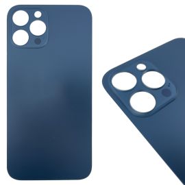 Кришка задня iPhone 12 Pro Max Blue (великий виріз під камеру) Copy