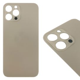 Кришка задня iPhone 12 Pro Max Gold (великий виріз під камеру) Copy