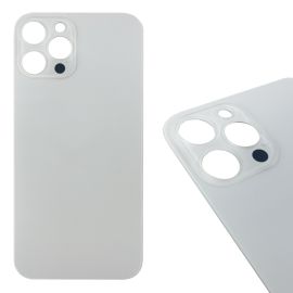 Кришка задня iPhone 12 Pro Max Silver (великий виріз під камеру) Copy