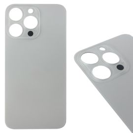 Кришка задня iPhone 12 Pro Silver (великий виріз під камеру) Copy