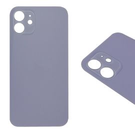 Кришка задня iPhone 12 Purple (великий виріз під камеру) Copy