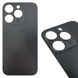 Кришка задня iPhone 14 Pro Space Black (великий виріз під камеру) Copy