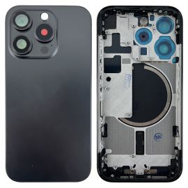 Корпус iPhone 15 Pro (з кнопками та SIM-лотком) Black Titanium Original (PRC) (EU/UK: SIM + E-SIM)