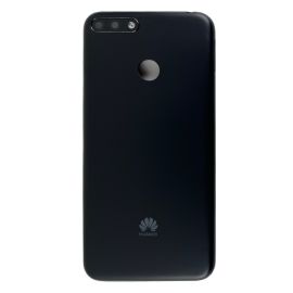 Задня частина корпусу Huawei Y6 2018 / Honor 7A Pro Black (з склом камери)