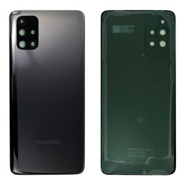 Задня частина корпусу Samsung Galaxy M31S SM-M317 Black (з склом камери)
