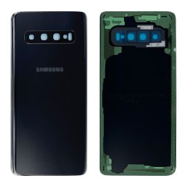 Задня частина корпусу Samsung Galaxy S10 SM-G973 Black (з склом камери) Original (PRC)