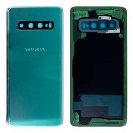 Задня частина корпусу Samsung Galaxy S10 SM-G973 Green (з склом камери) Original (PRC)