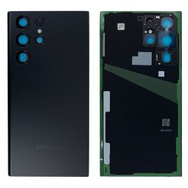 Задня частина корпусу Samsung Galaxy S22 Ultra 5G SM-S908 Black (з склом камери) Original (PRC)