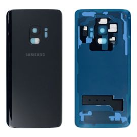 Задня частина корпусу Samsung Galaxy S9 SM-G960 Midnight Black (з склом камери) Original (PRC)