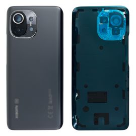 Задня частина корпусу Xiaomi Mi 11 Midnight Gray (з склом камери) Original (PRC)