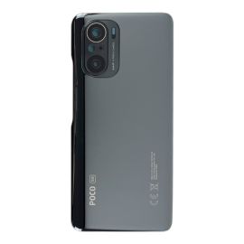 Задня частина корпусу Xiaomi Poco F3 / Redmi K40 Night Black (з склом камери) Original (PRC)