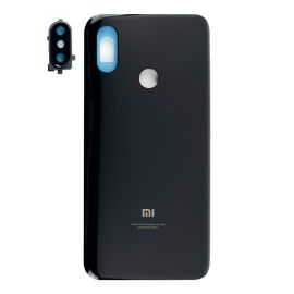 Задня частина корпусу Xiaomi Mi 8 Black (з склом камери) Original (PRC)