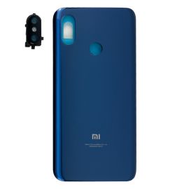 Задня частина корпусу Xiaomi Mi 8 Blue (з склом камери) Original (PRC)