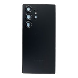 Задня частина корпусу Samsung Galaxy S23 Ultra SM-S918 Phantom Black (з склом камери) Original (PRC)
