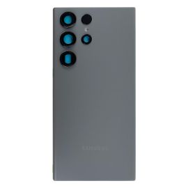 Задня частина корпусу Samsung Galaxy S23 Ultra SM-S918 Graphite Gray (з склом камери) Original (PRC)