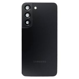 Задня частина корпусу Samsung Galaxy S22 5G SM-S901 Phantom Black (з склом камери) Original (PRC)