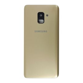 Задня частина корпусу Samsung Galaxy A8 Plus 2018 SM-A730 Gold (з склом камери)