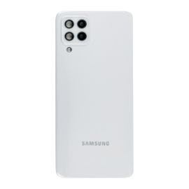 Задня частина корпусу Samsung Galaxy A22 LTE SM-A225 White (з склом камери) Original (PRC)