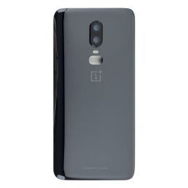 Задня частина корпусу OnePlus 6 Black (з склом камери) Original (PRC)