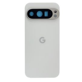 Задня частина корпусу Google Pixel 9 Pro Porcelain (з склом камери) Original (PRC)
