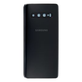 Задня частина корпусу Samsung Galaxy S10 Plus SM-G975 Black (з склом камери) Original (PRC)