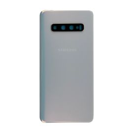 Задня частина корпусу Samsung Galaxy S10 Plus SM-G975 White (з склом камери) Original (PRC)