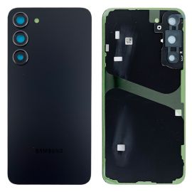 Задня частина корпусу Samsung Galaxy S23 Plus SM-S916 Phantom Black (з склом камери) Original (PRC)