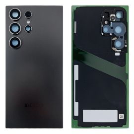 Задня частина корпусу Samsung Galaxy S24 Ultra SM-S928 Titanium Black (з склом камери) Original (PRC)