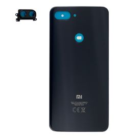 Задня частина корпусу Xiaomi Mi 8 Lite Midnight Black (з склом камери) Original (PRC)