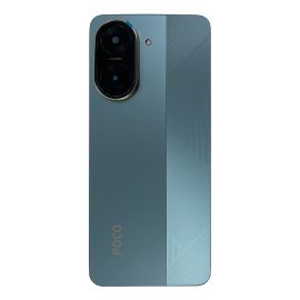 Задня частина корпусу Xiaomi Poco C71 Blue (з склом камери) Original (PRC)